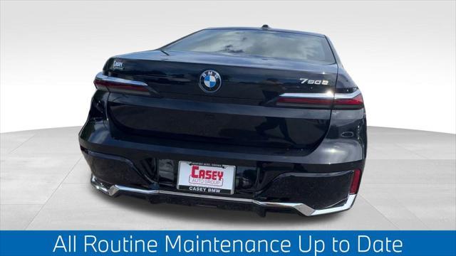 new 2025 BMW 750e car, priced at $113,075