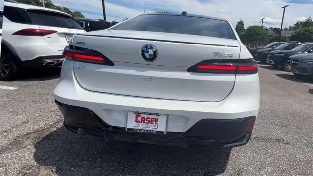 new 2025 BMW 750e car, priced at $130,545