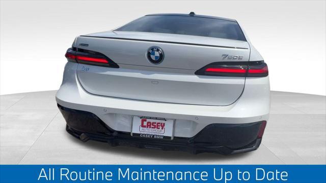 new 2025 BMW 750e car, priced at $130,545