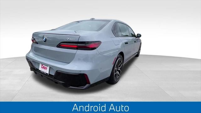 new 2025 BMW 740 car, priced at $103,225