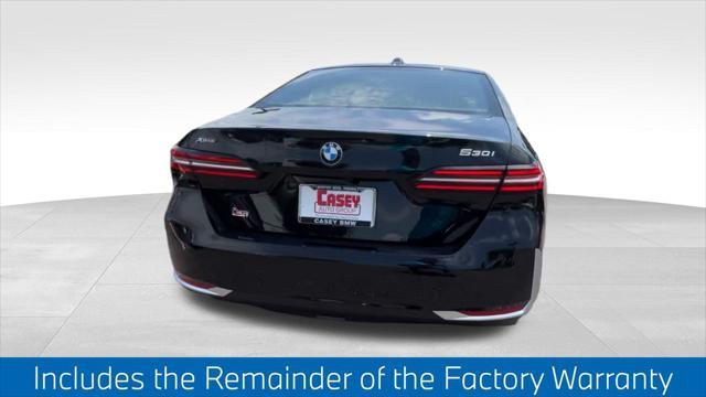 used 2024 BMW 530 car, priced at $56,495