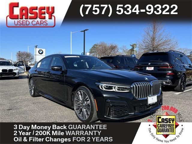 used 2022 BMW 750 car, priced at $55,295