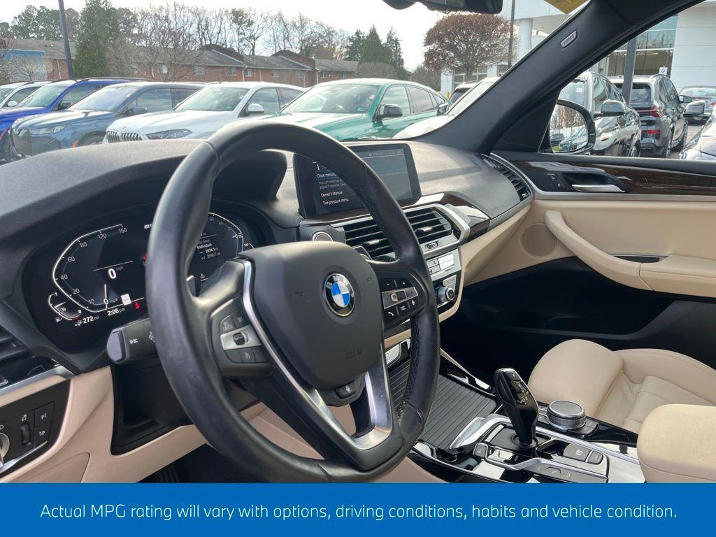 used 2021 BMW X3 PHEV car, priced at $32,990