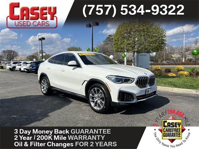 used 2021 BMW X6 car, priced at $56,769