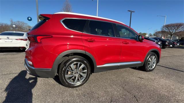 used 2019 Hyundai Santa Fe car, priced at $16,995