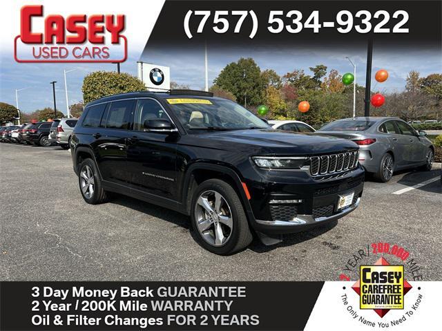 used 2021 Jeep Grand Cherokee L car, priced at $32,495