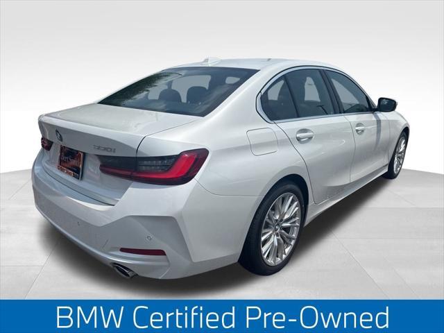 used 2024 BMW 330 car, priced at $42,249