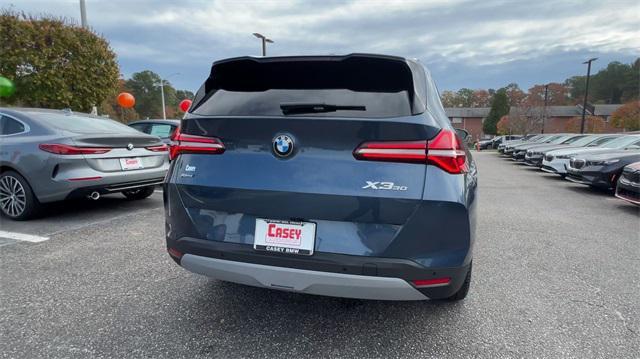 new 2025 BMW X3 car, priced at $57,905