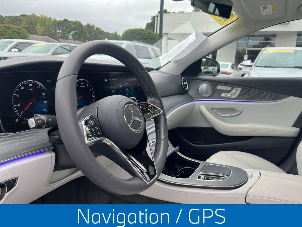 used 2021 Mercedes-Benz E-Class car, priced at $33,995