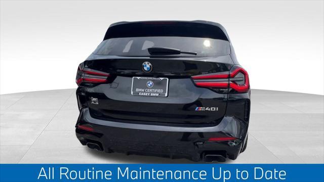used 2023 BMW X3 car, priced at $50,495