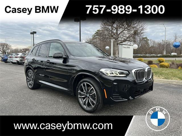 new 2024 BMW X3 car, priced at $57,697