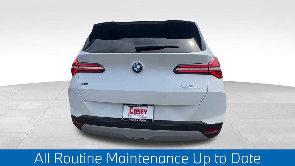 used 2025 BMW X3 car, priced at $50,027