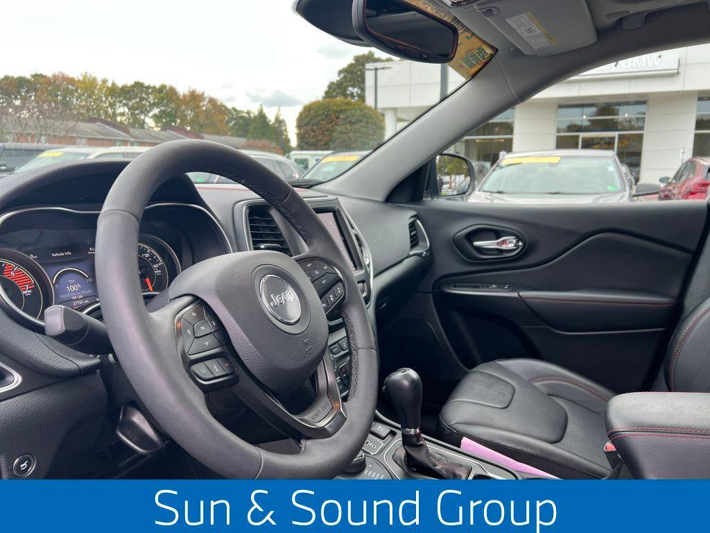 used 2023 Jeep Cherokee car, priced at $25,199