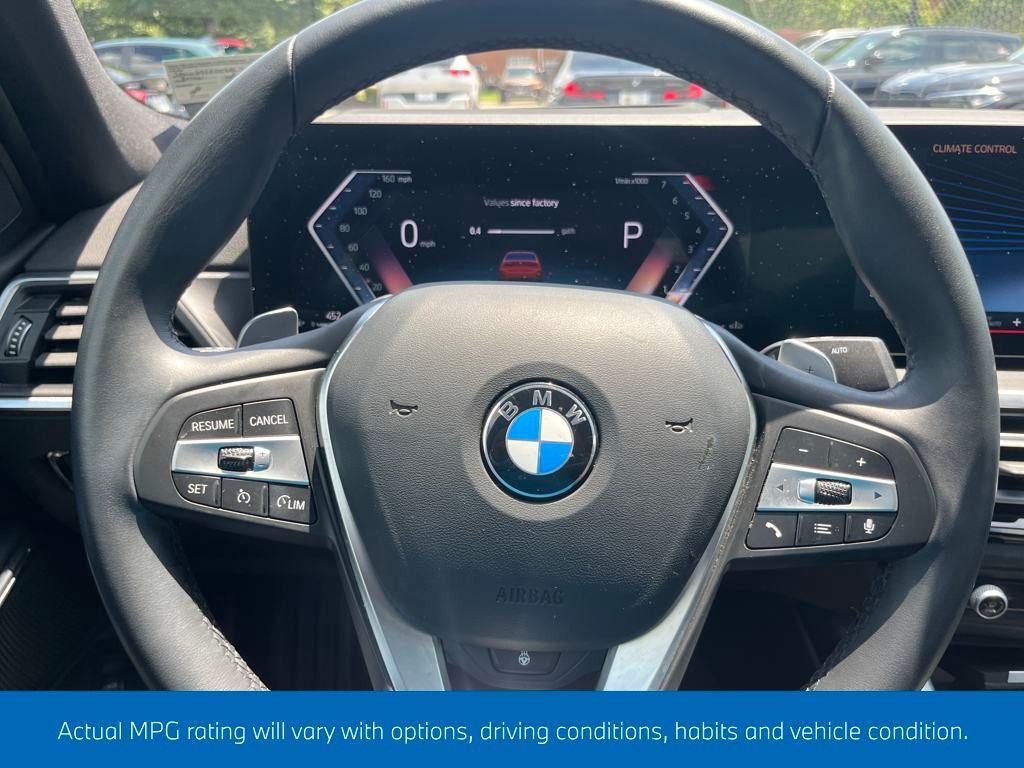 used 2024 BMW 330 car, priced at $38,249