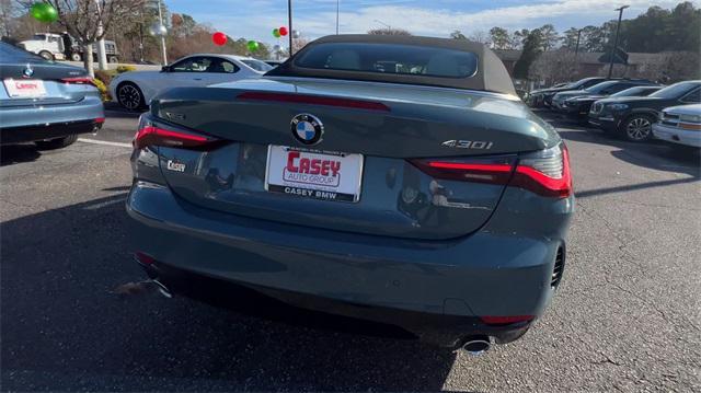 new 2025 BMW 430 car, priced at $64,980