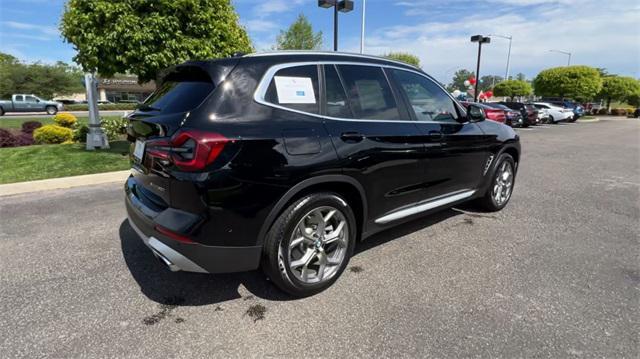 used 2023 BMW X3 car, priced at $49,539
