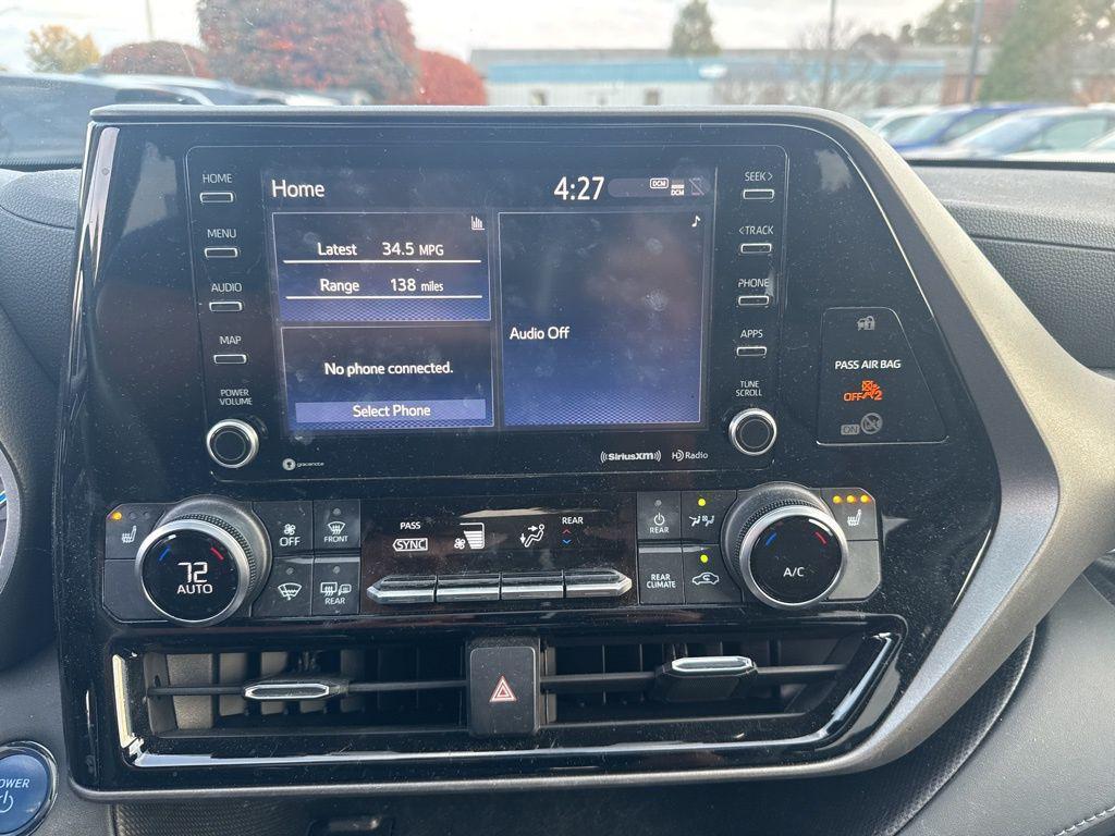 used 2022 Toyota Highlander Hybrid car, priced at $36,860