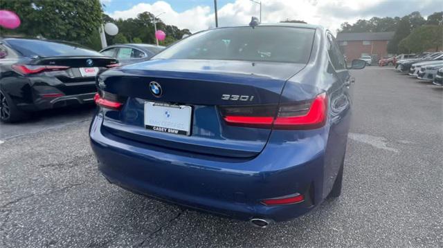 used 2021 BMW 330 car, priced at $37,239