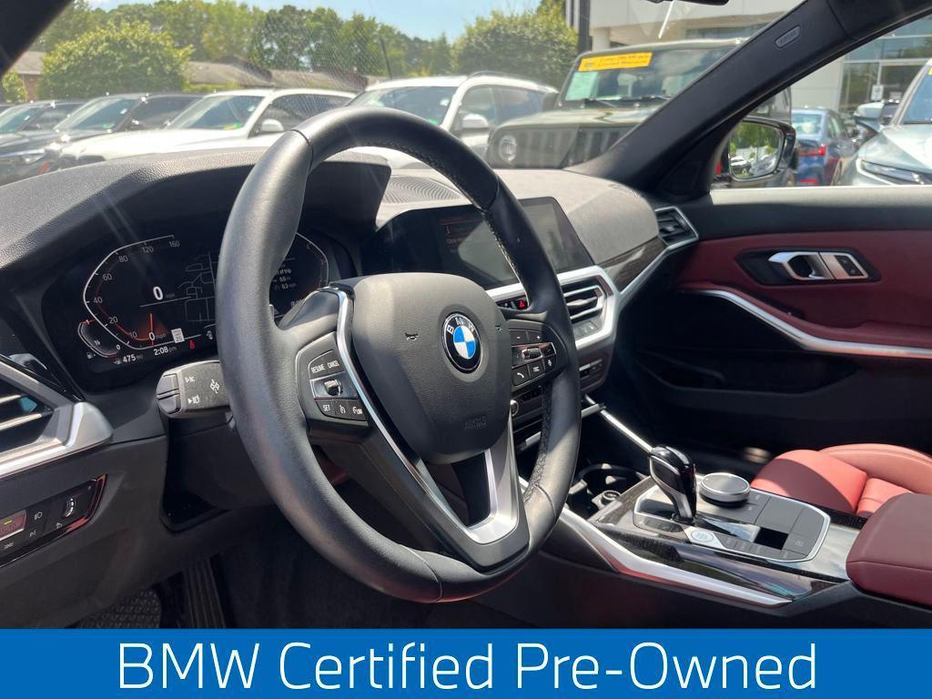 used 2022 BMW 330 car, priced at $32,495