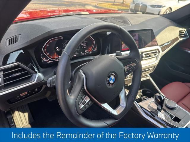 used 2022 BMW 330 car, priced at $35,995
