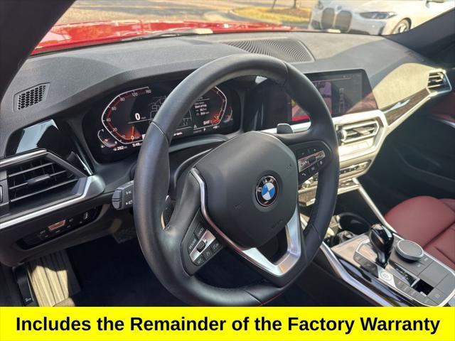 used 2022 BMW 330 car, priced at $34,249