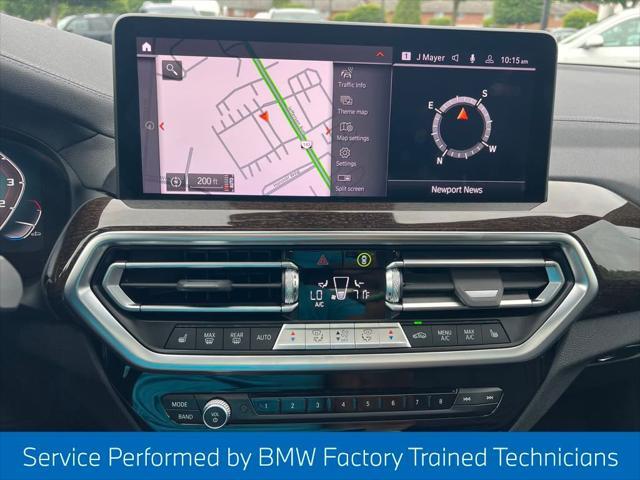 used 2022 BMW X3 car, priced at $44,749