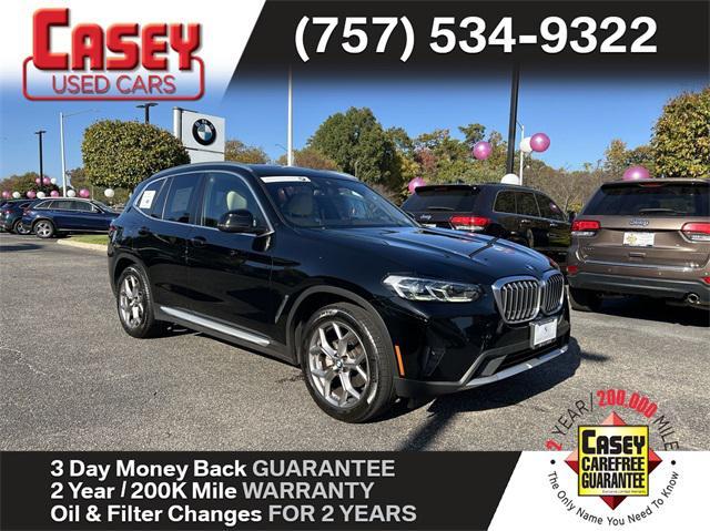 used 2022 BMW X3 car, priced at $35,749