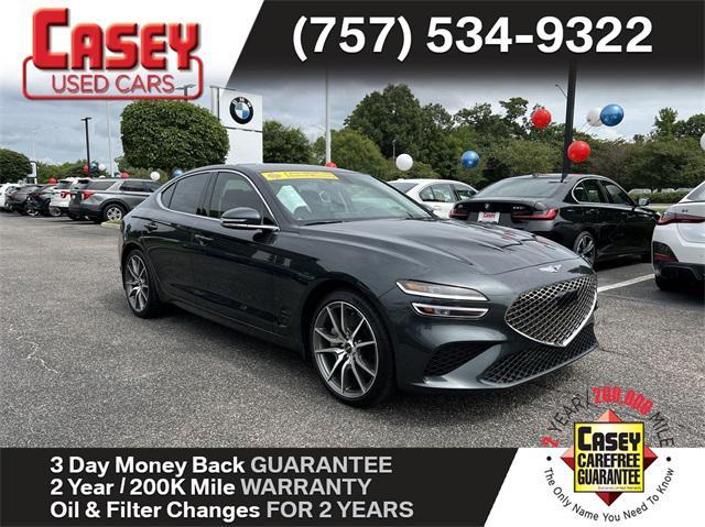 used 2023 Genesis G70 car, priced at $36,849