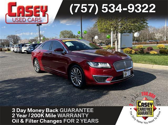 used 2019 Lincoln MKZ car, priced at $22,259
