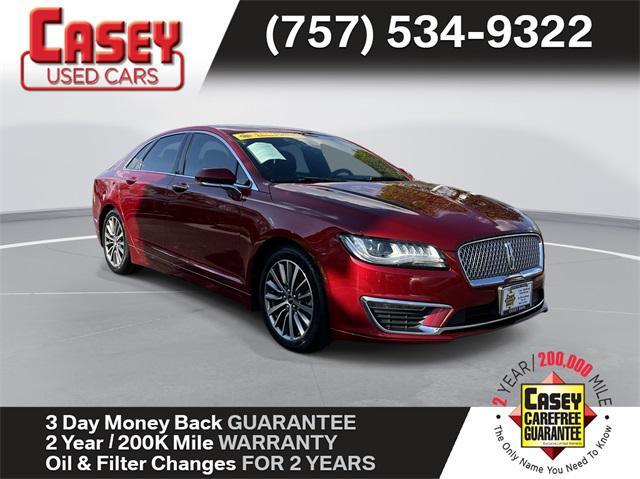 used 2019 Lincoln MKZ car, priced at $22,659