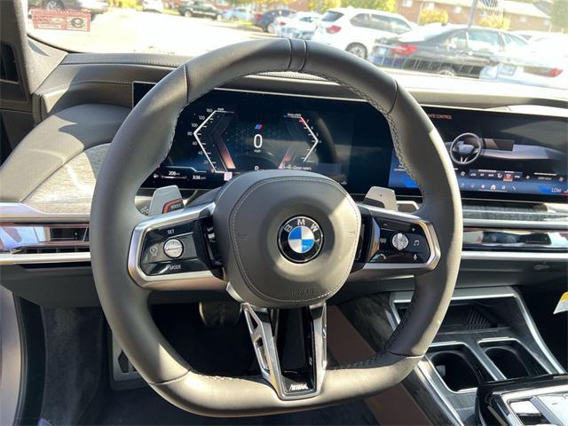 new 2024 BMW 740 car, priced at $90,154