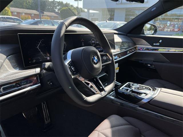 new 2024 BMW 740 car, priced at $90,154