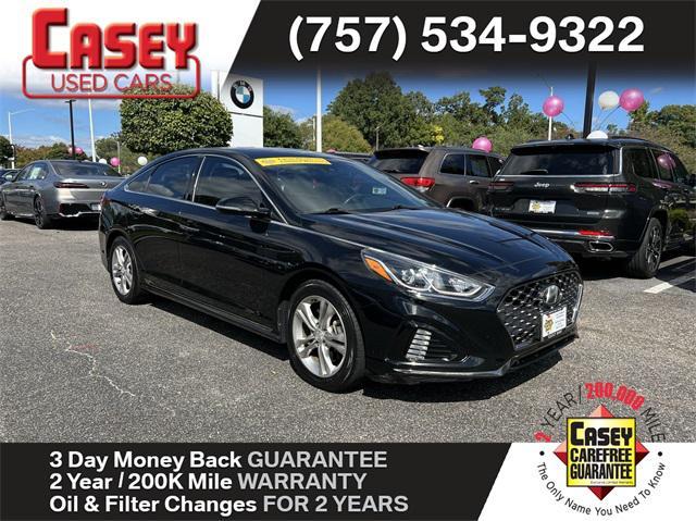 used 2018 Hyundai Sonata car, priced at $11,895