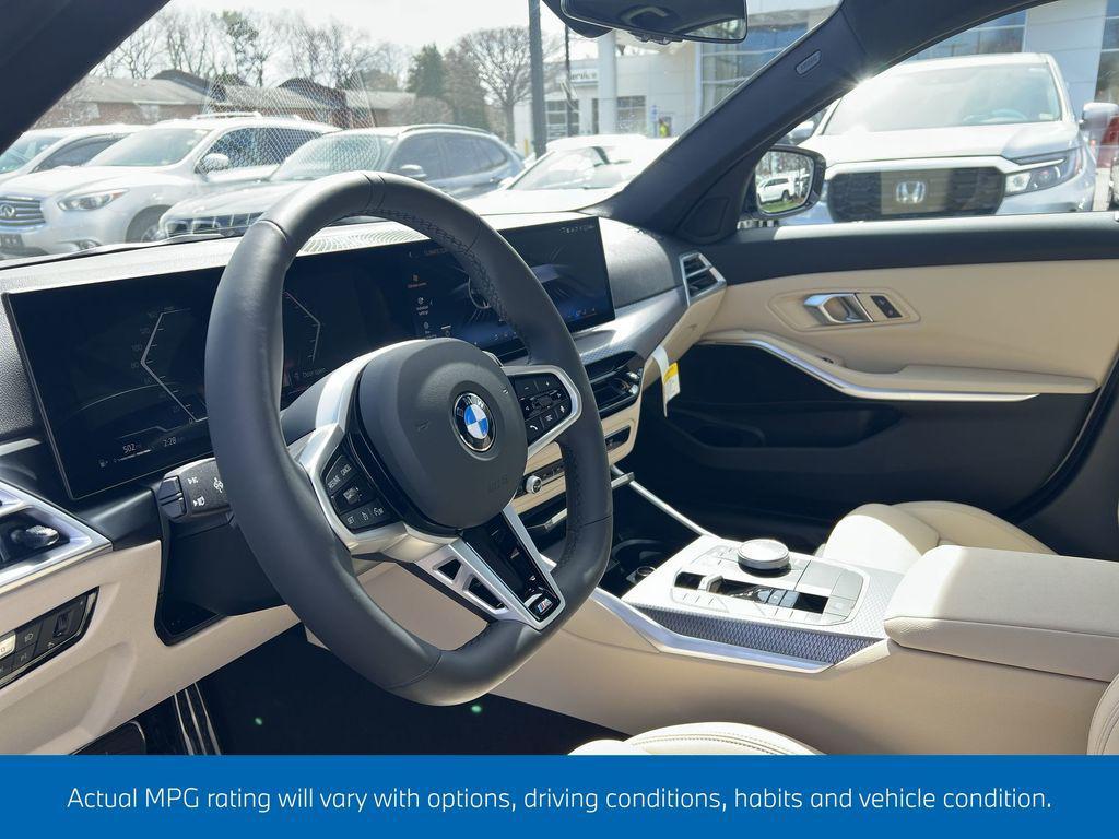 new 2025 BMW 330 car, priced at $54,545