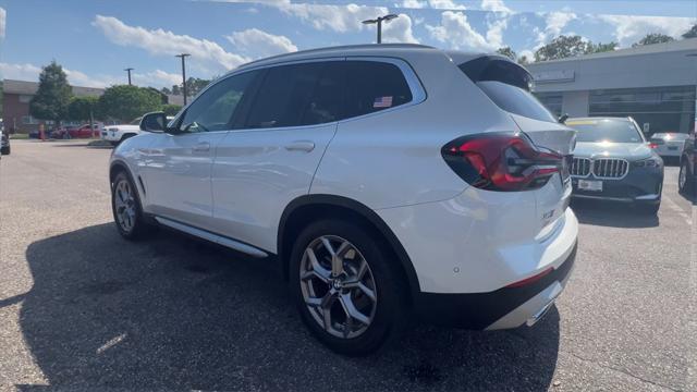 used 2023 BMW X3 car, priced at $41,719