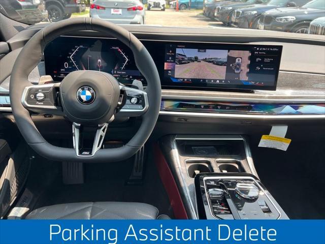 new 2025 BMW 740 car, priced at $100,945