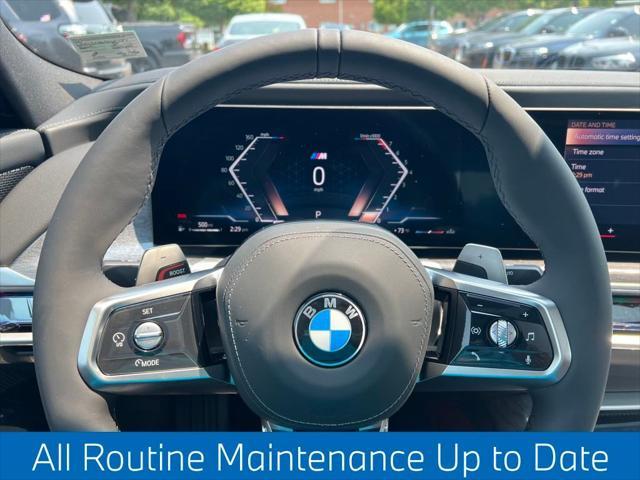new 2025 BMW 740 car, priced at $100,945