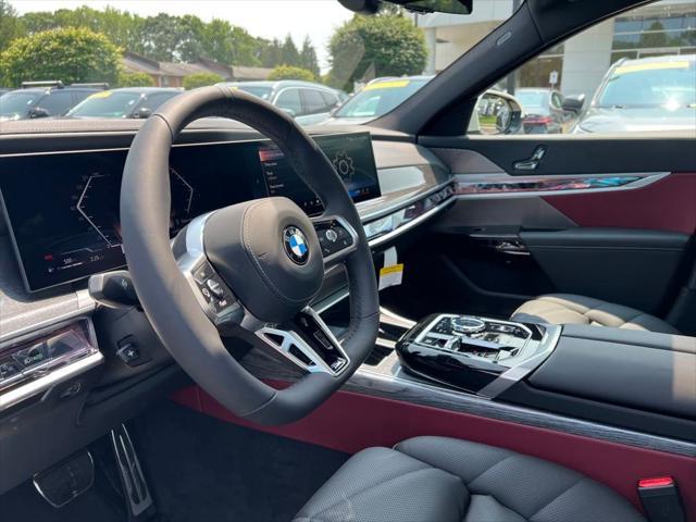 new 2025 BMW 740 car, priced at $100,945