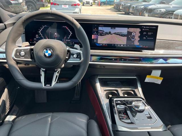 new 2025 BMW 740 car, priced at $100,945