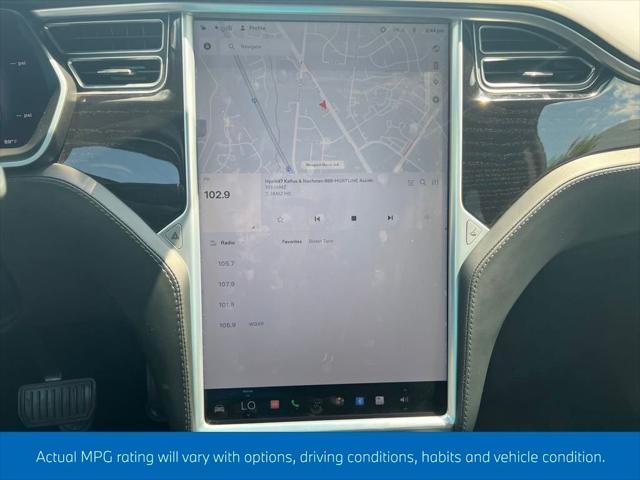used 2017 Tesla Model X car, priced at $19,995