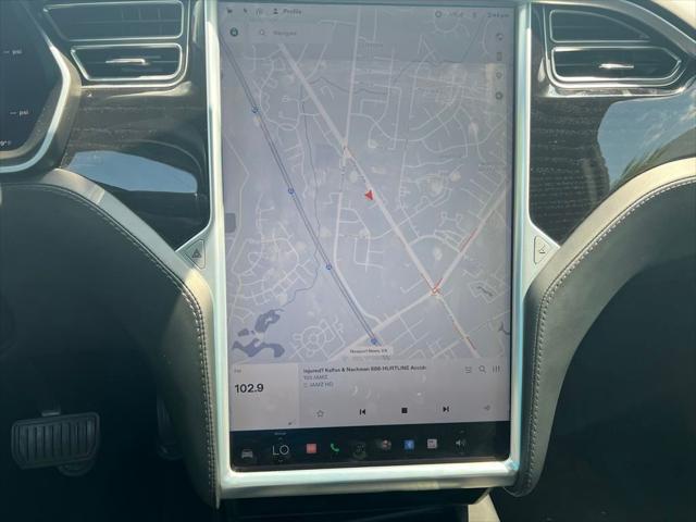 used 2017 Tesla Model X car, priced at $19,995