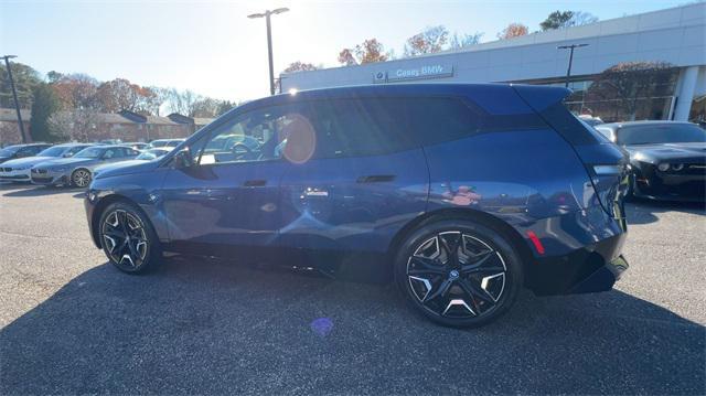 new 2025 BMW iX car, priced at $121,105