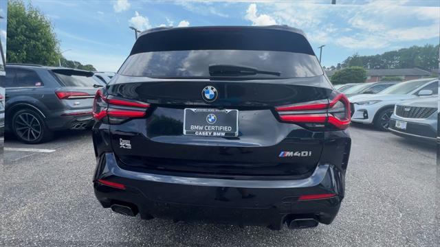 used 2022 BMW X3 car, priced at $47,395