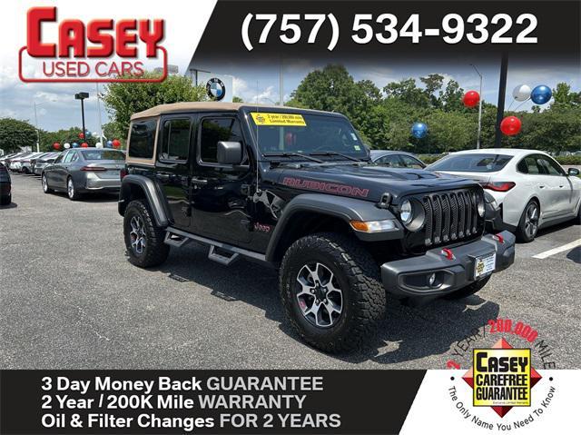 used 2022 Jeep Wrangler Unlimited car, priced at $45,295