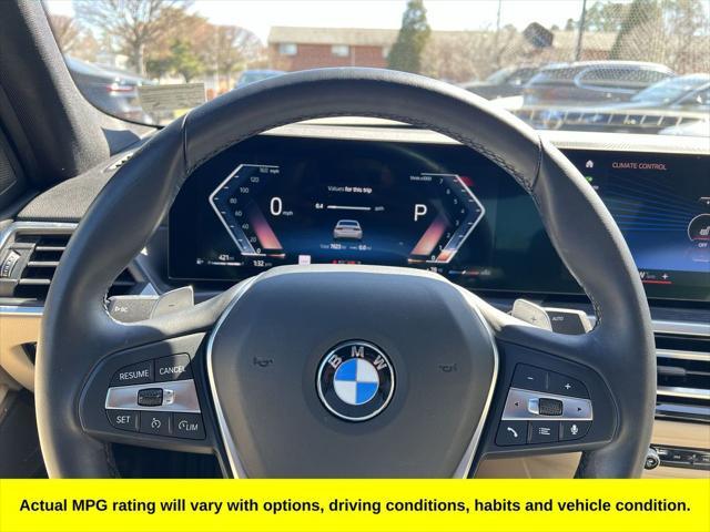 used 2023 BMW 330 car, priced at $39,149