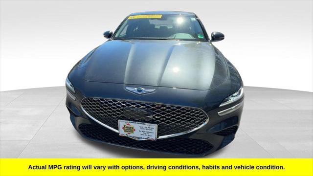 used 2023 Genesis G70 car, priced at $35,900