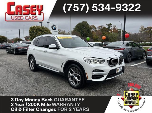 used 2021 BMW X3 car, priced at $31,195