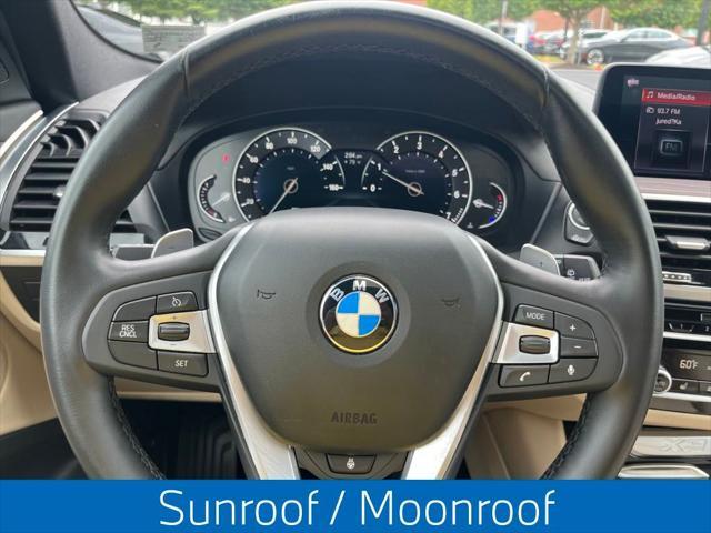 used 2019 BMW X3 car, priced at $28,495