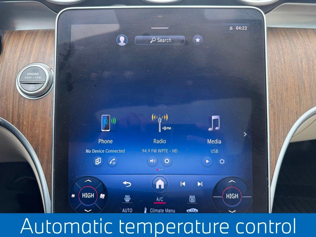 used 2022 Mercedes-Benz C-Class car, priced at $36,995