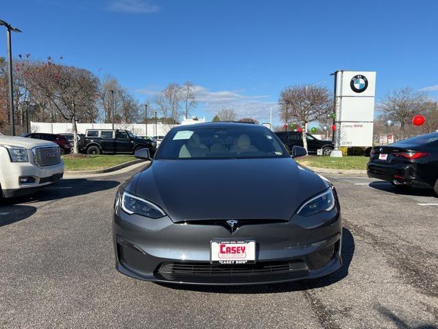 used 2023 Tesla Model S car, priced at $59,349